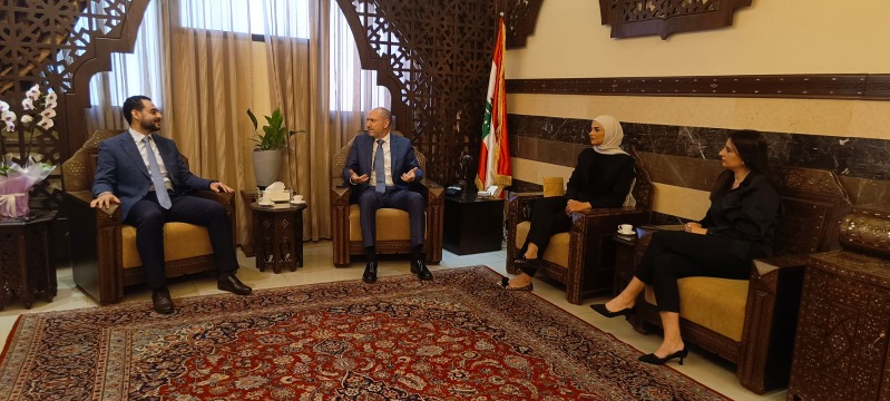 أبو حيدر يزور محافظ الجنوب: تكثيف الحملات السياحية والصحية لضمان بقاء صيدا بوابة الصمود