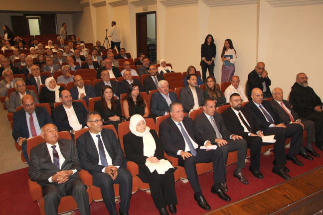 وزير الزراعة يرعى في غرفة صيدا والجنوب تكريم المزارع المرحوم مصطفى الحريري (أبو نادر) ويعرض تقرير "الفاو" عن أضرار القطاع الزراعي