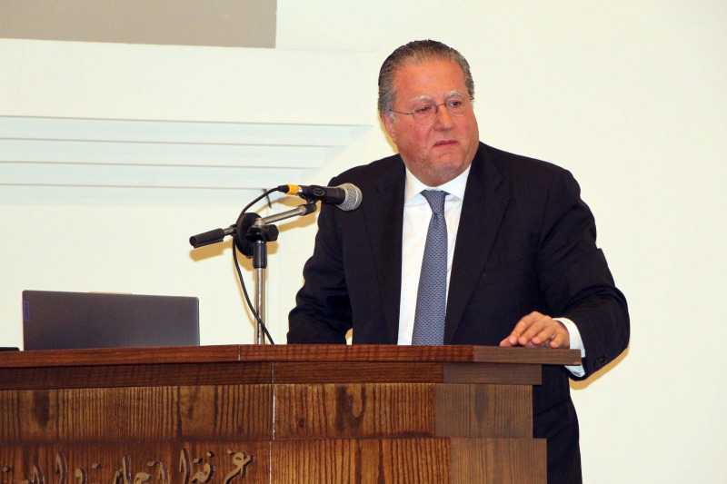وزير الزراعة يرعى في غرفة صيدا والجنوب تكريم المزارع المرحوم مصطفى الحريري (أبو نادر) ويعرض تقرير "الفاو" عن أضرار القطاع الزراعي