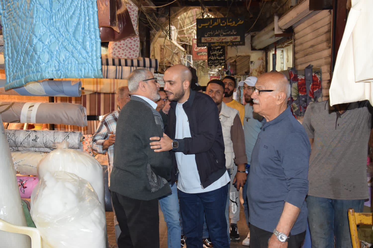 عمر مرجان يجول في صيدا القديمة.. استماع لهموم الناس وتعريف بالبرنامج الانتخابي