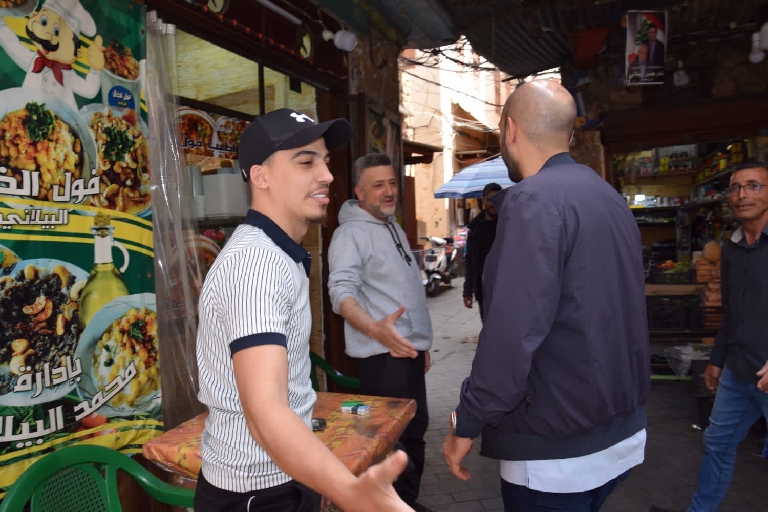 عمر مرجان يجول في صيدا القديمة.. استماع لهموم الناس وتعريف بالبرنامج الانتخابي