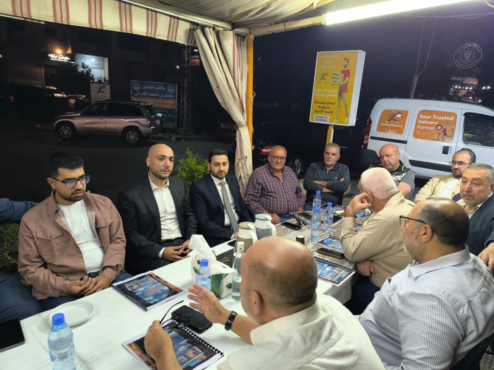 عمر مرجان يزور مكتب خبراء السير في صيدا: نقاش حول البرنامج الانتخابي وتبادل للرؤى
