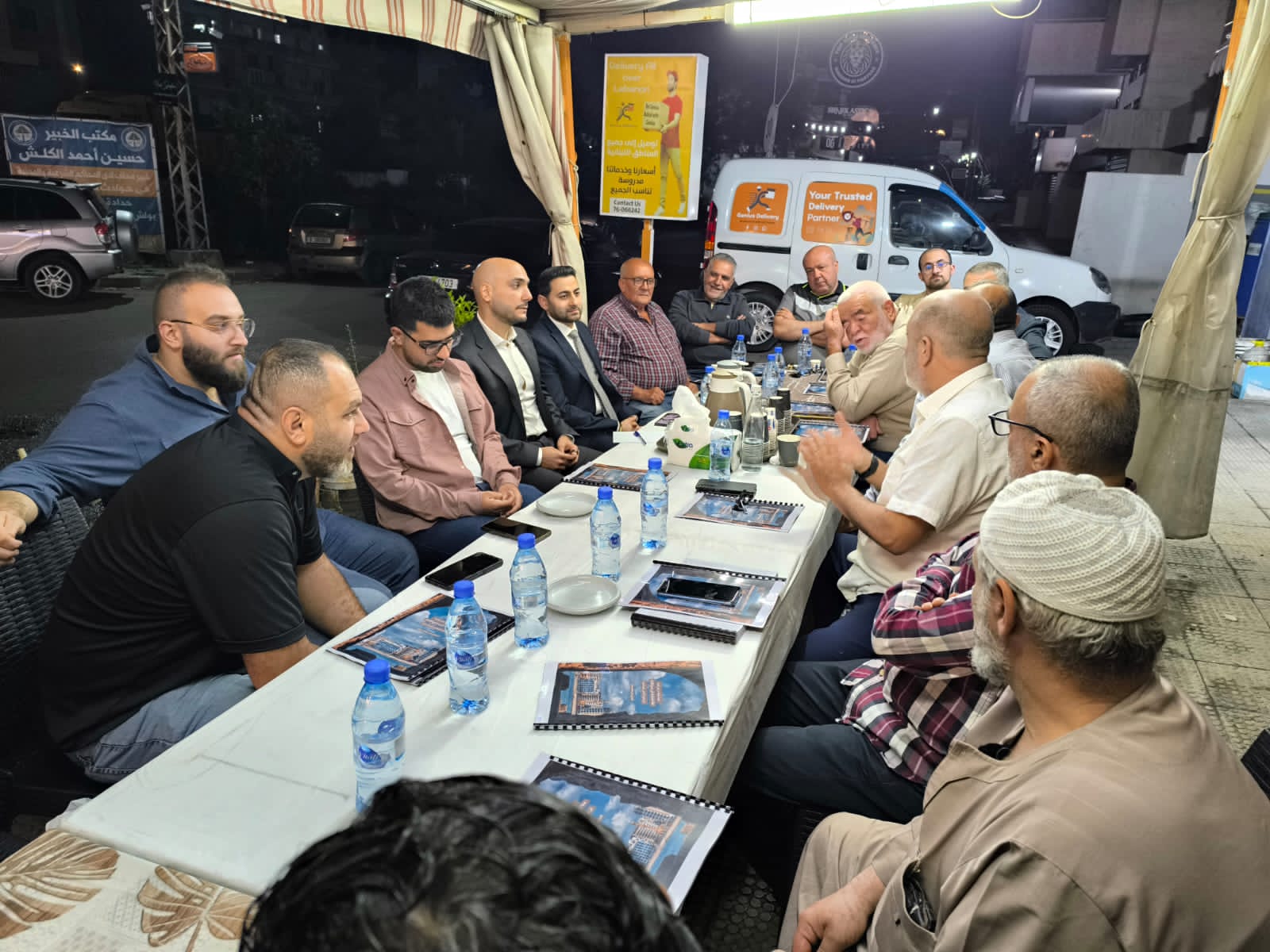 عمر مرجان يزور مكتب خبراء السير في صيدا: نقاش حول البرنامج الانتخابي وتبادل للرؤى