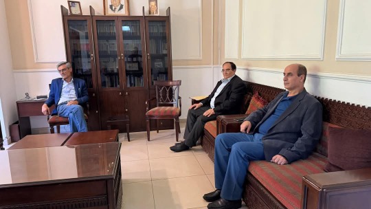 أسامة سعد يستعرض الوضع الصحي والاستشفائي في لبنان مع البروفيسور رائف رضا