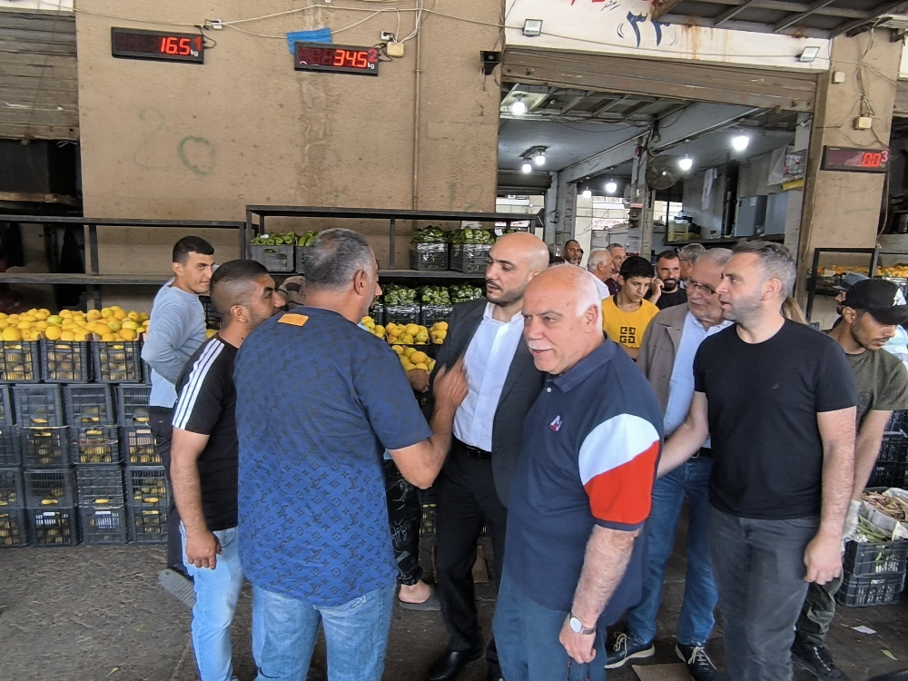 لائحة "صيدا بدها ونحنا قدها" برئاسة عمر مرجان تجول في حسبة صيدا
