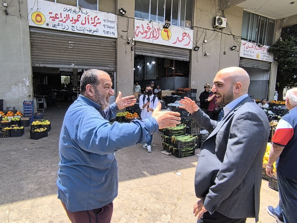 لائحة "صيدا بدها ونحنا قدها" برئاسة عمر مرجان تجول في حسبة صيدا