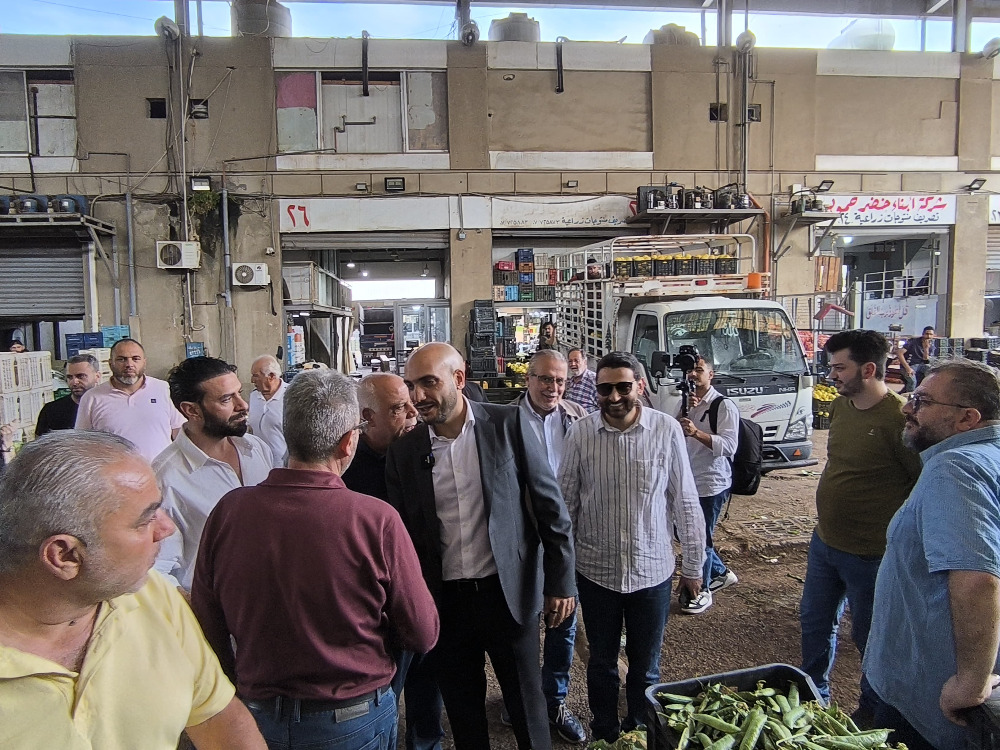 لائحة "صيدا بدها ونحنا قدها" برئاسة عمر مرجان تجول في حسبة صيدا