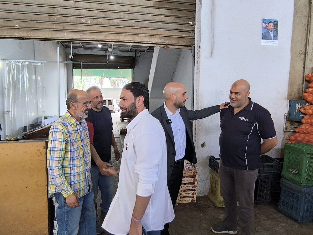 لائحة "صيدا بدها ونحنا قدها" برئاسة عمر مرجان تجول في حسبة صيدا