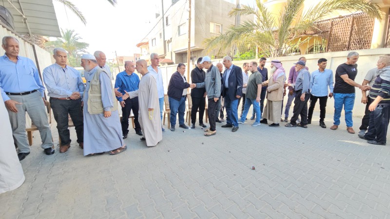 برعاية الرئيس عباس: دائرة شؤون اللاجئين تقيم بيت عزاء للمناضل  د. زكريا الأغا