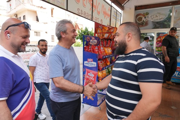 رئيس واعضاء لائحة "سوا لصيدا" جالوا في أحياء دلاعة والحاج حافظ وشارع غسان حمود