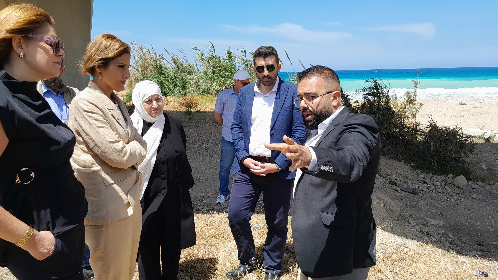 وزيرة البيئة تتفقد موقع "المشروع البيئي النموذجي للحلول القائمة على الطبيعة" عند مصب الأولي