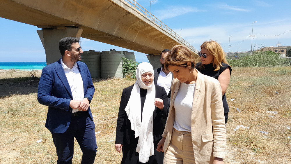 وزيرة البيئة تتفقد موقع "المشروع البيئي النموذجي للحلول القائمة على الطبيعة" عند مصب الأولي