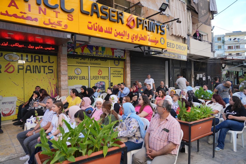 استقبال حاشد للائحة "سوا لصيدا" في منطقة البستان الكبير