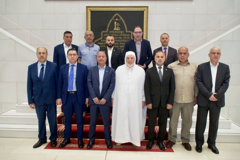 عميد جامع الجزائر خلال لقائه د. أبو هولي: ازدواجية المعايير وراء مأساة فلسطين.. والجزائر ثابتة في مواقفها