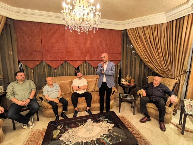 رئيس لائحة صيدا بدّها ونحنا قدها عمر مرجان زار آل القطب، القبرصلي، الكلش والمجذوب و الصياد وحبلي