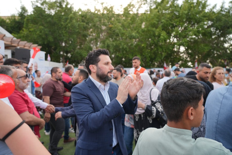 مهرجان مركزي لـ"لائحة سوا لصيدا" في "زهرة الليمون": مصطفى حجازي يدعو للمشاركة الكثيفة في الانتخابات