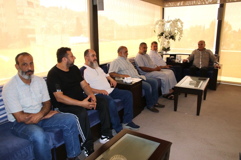 أبو مرعي يستقبل وفدًا من تجمّع أصحاب حملات الحج والعمرة الفلسطينية في لبنان