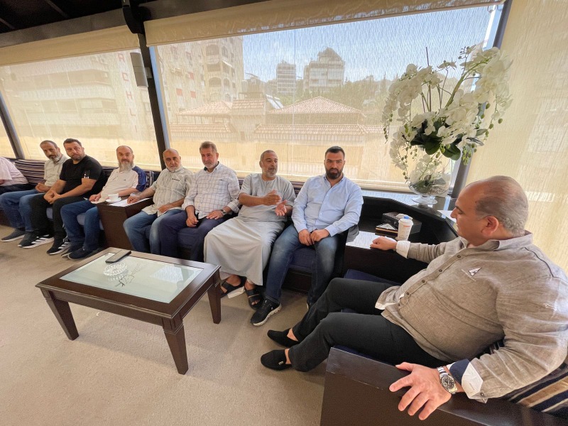 أبو مرعي يستقبل وفدًا من تجمّع أصحاب حملات الحج والعمرة الفلسطينية في لبنان