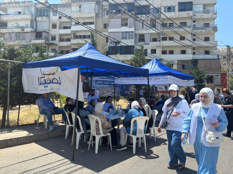 إقبال لافت للمواطنين أمام مراكز الاقتراع
