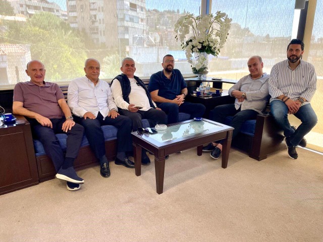 مرعي أبو مرعي يستقبل الأمين العام لتيار المستقبل أحمد الحريري
