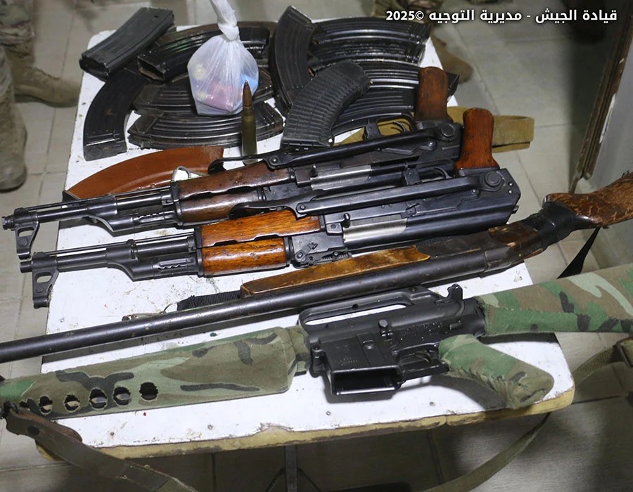 في عمليات متفرقة... الجيش يوقّف 111 شخصاً!