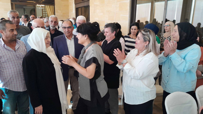 بهية الحريري تستقبل فريق عمل لجان الأحياء في مؤسسة الحريري بحضور رئيس وأعضاء لائحة "سوا لصيدا"