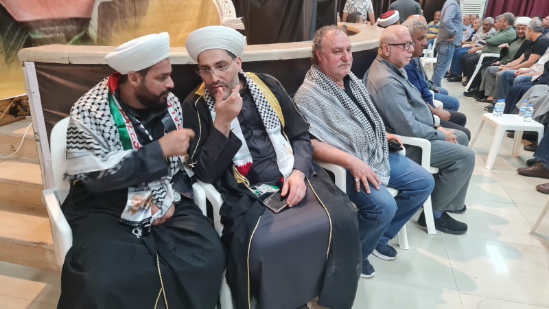 عائلة الشهيد هادي زيد ضاهر عرضت وصيته وعاهدته وكل الشهداء على المضي في طريق الجهاد والمقاومة