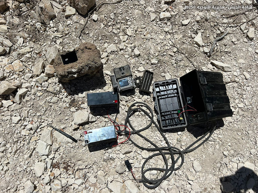 بالصور - الجيش يفكك جهاز تجسس إسرائيلي في الجنوب
