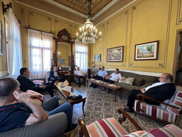 باسيل يبحث مع مارتينوس التعاون الإنمائي في جبيل