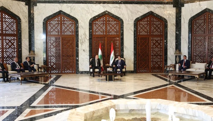 الرئيس عون يؤكد الشراكة الاستراتيجية مع العراق ويشيد بالدعم في زمن الحرب: أمننا مشترك والتنسيق مفتاح الاستقرار