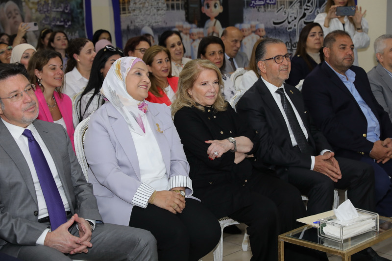 ليلى الصلح حمادة تدشن مشروع الطاقة الشمسية في دوحة المقاصد