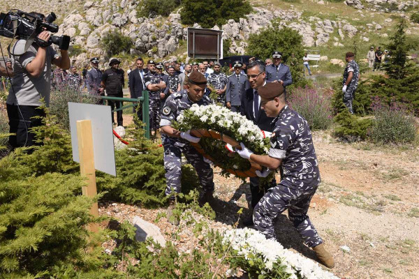 بالصور - قوى الأمن تحيي عيدها الـ164 في محمية أرز الشوف