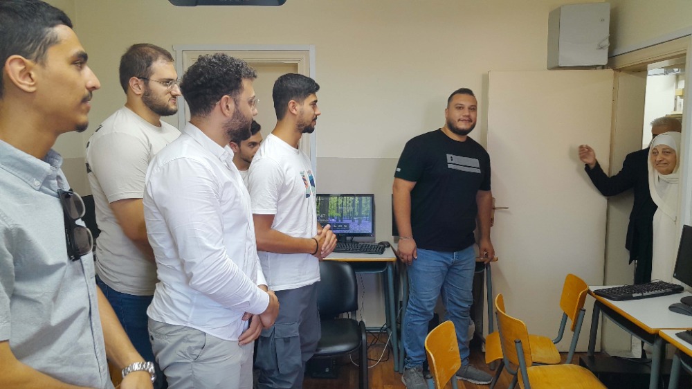 بهية الحريري تتفقد دورات "التدريب المهني" و"أناملنا" و"سيسكو" في مؤسسة الحريري