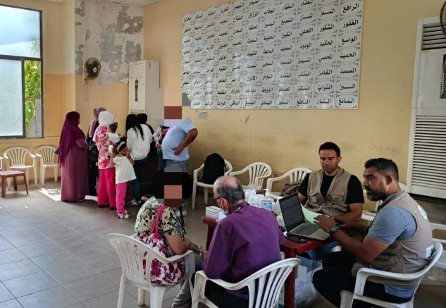 العيادات المتنقلة في "الرسالة الزرقاء" تستهدف تعمير عين الحلوة لخدمة أبناء المنطقة