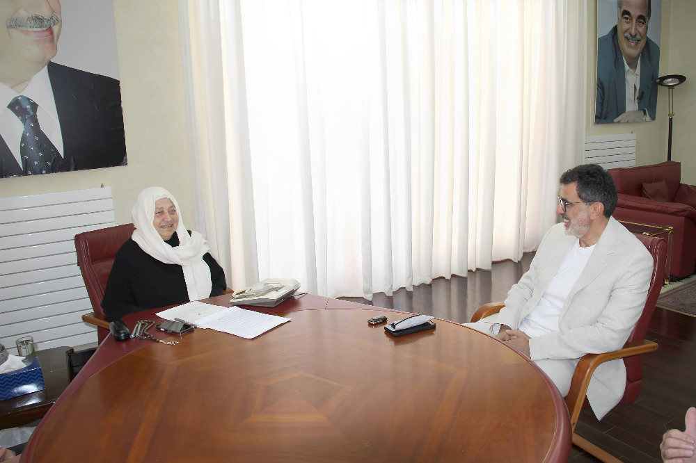 بهية الحريري تستقبل رئيس بلدية جزين دافيد الحلو والياس أسود وتلتقي روزي كنعان ورئيسة جمعية "تورا – جزين"