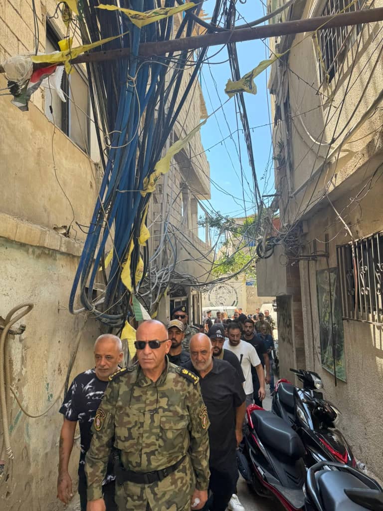 تعيينات جديدة في قيادة الأمن الوطني الفلسطيني بلبنان.. وتأكيد على تثبيت الأمن في المخيمات