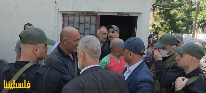 اللواء العبد يزور مخيم عين الحلوة ويؤكد اهتمام القيادة الوطنية بأمن أبناء الشعب الفلسطيني
