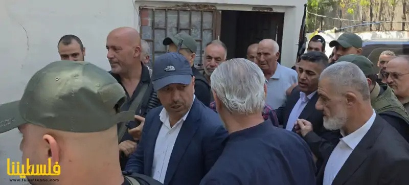 اللواء العبد يزور مخيم عين الحلوة ويؤكد اهتمام القيادة الوطنية بأمن أبناء الشعب الفلسطيني