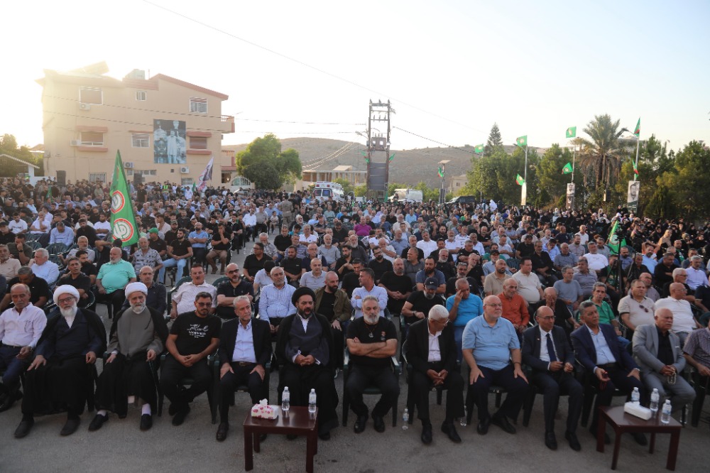 حركة أمل أحيت الذكرى السنوية للشهداء القادة داوود وفقيه وسبيتي في بدياس
