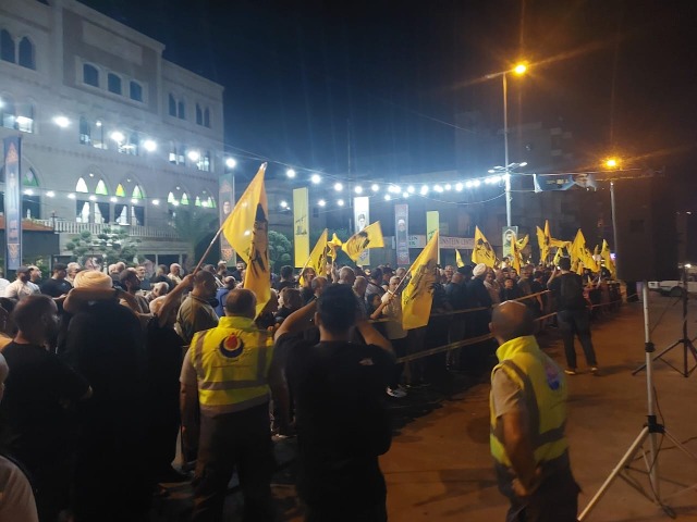 الحزب نظم نشاط ليلة مع السيد أحياء لذكراه في حارة صيدا