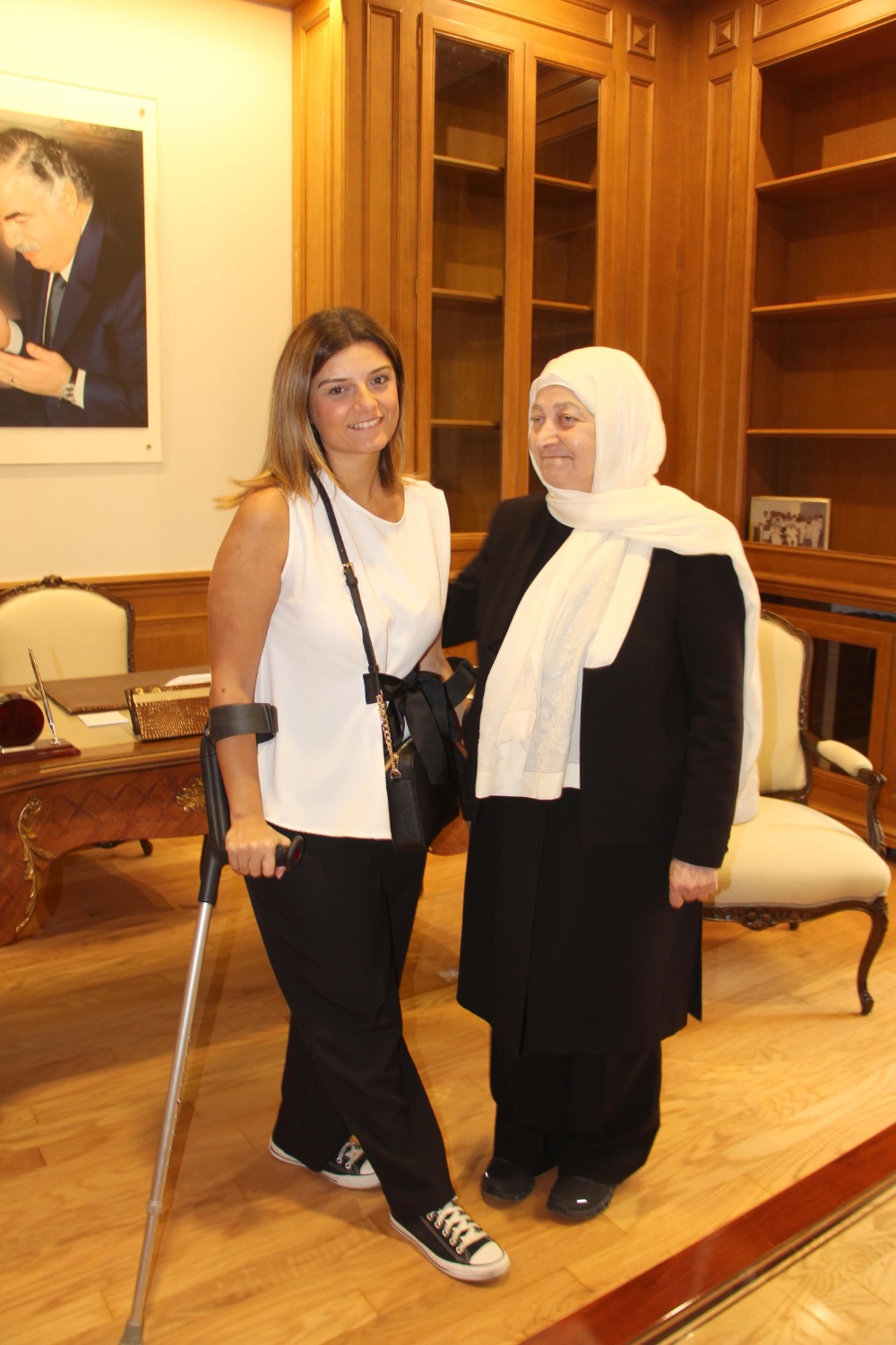الحريري تتسلم دعوة لحضور مهرجان "PADEL ON THE WHEELS" من جمعية Up.Handi.Cup