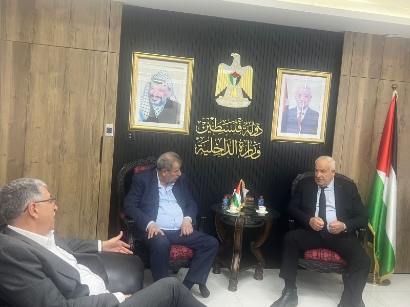 د. خوري يبحث مع وزير الداخلية الاستعدادات لاحتفالات أعياد الميلاد المجيدة