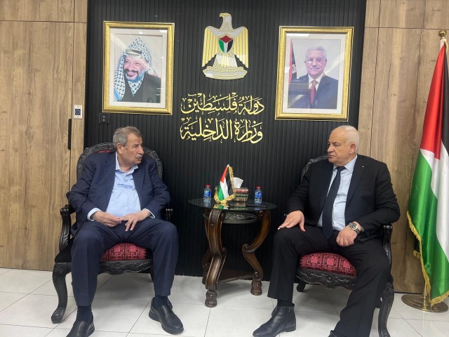 د. خوري يبحث مع وزير الداخلية الاستعدادات لاحتفالات أعياد الميلاد المجيدة