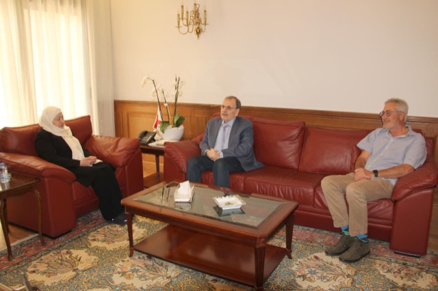 بهية الحريري تستقبل النائب د. البزري