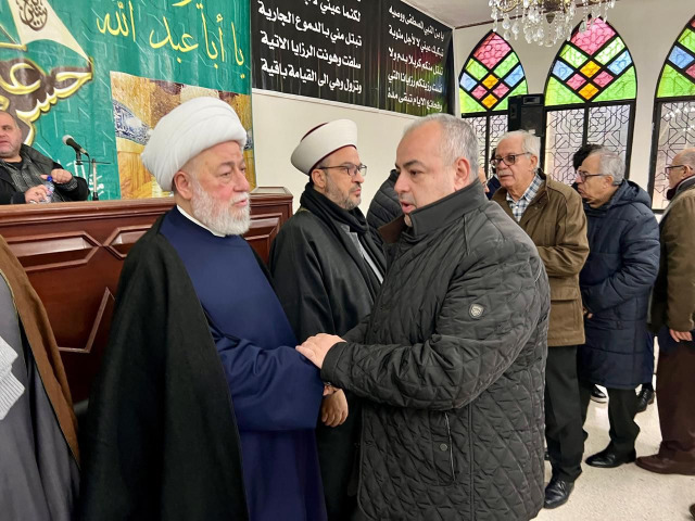 المفتي عسيران يُواصل تقبل التعازي بوفاة والده