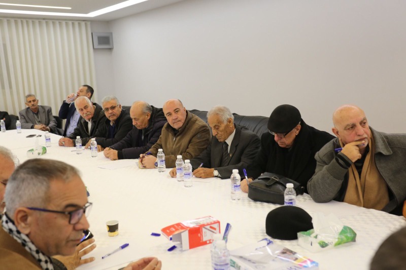 السفير الأسعد يعقد لقاء موسعاً لبحث أوضاع أبناء الشعب الفلسطيني في لبنان