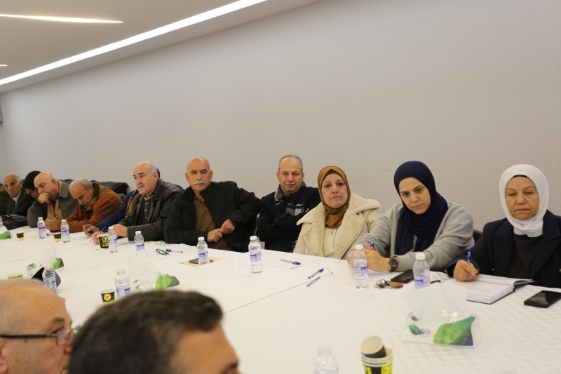 السفير الأسعد يعقد لقاء موسعاً لبحث أوضاع أبناء الشعب الفلسطيني في لبنان