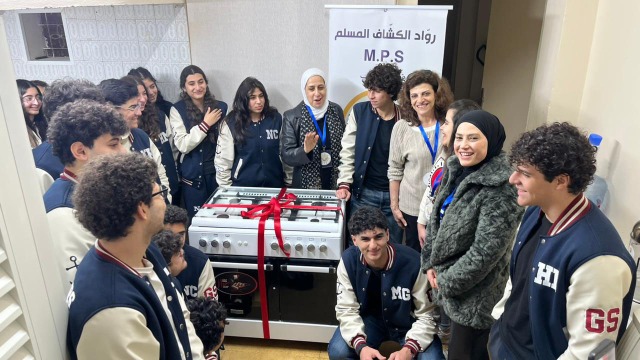 مبادرة إنسانية من طلاب "الفنون الانجيلية" إلى مركز "مشوار العمر"