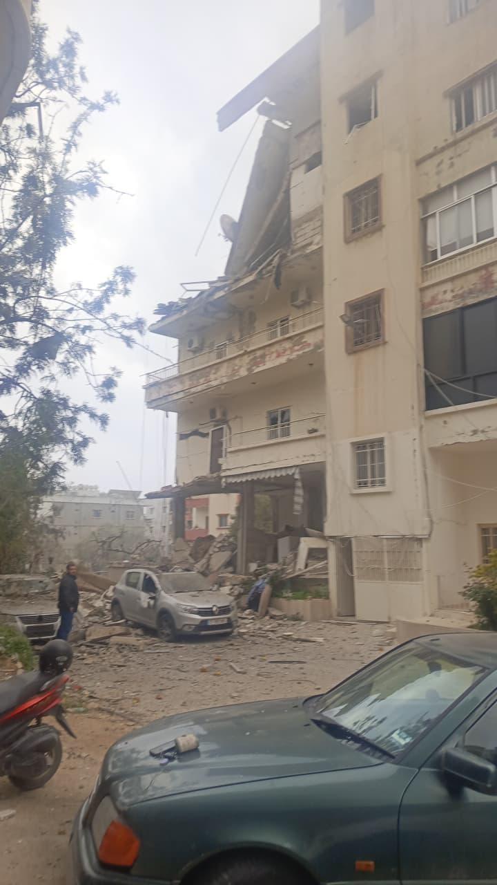 غارة تستهدف شقة سكنية في الغازية