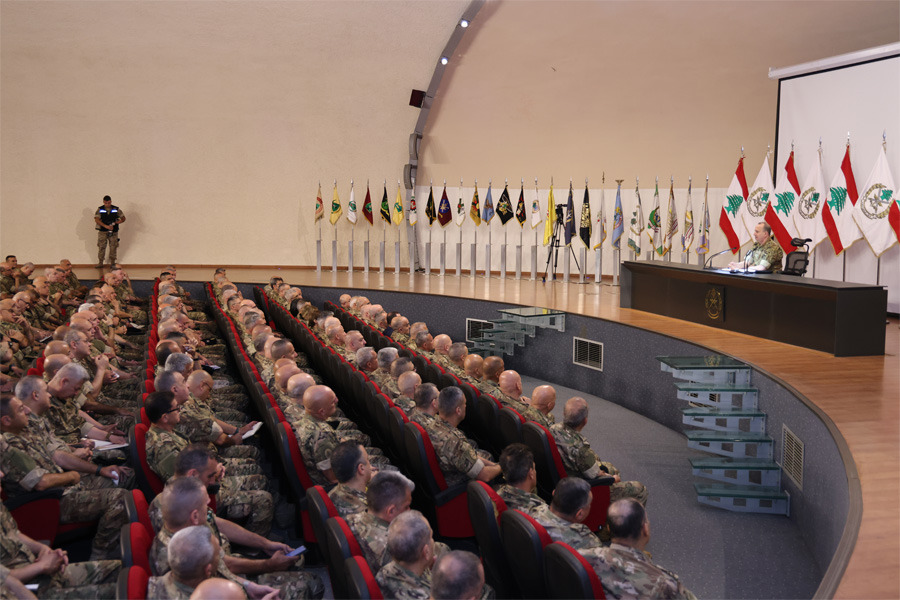 قائد الجيش: العلاقة مع السلطات السورية جيدة والسلم الأهلي خط أحمر
